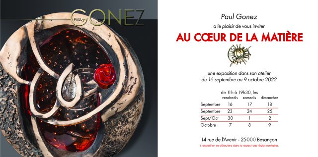 Affiche — Exposition d’atelier 2022