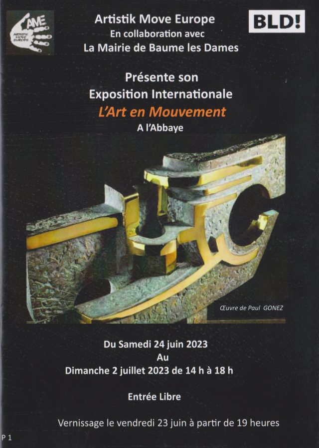 Affiche — L’Art en mouvement