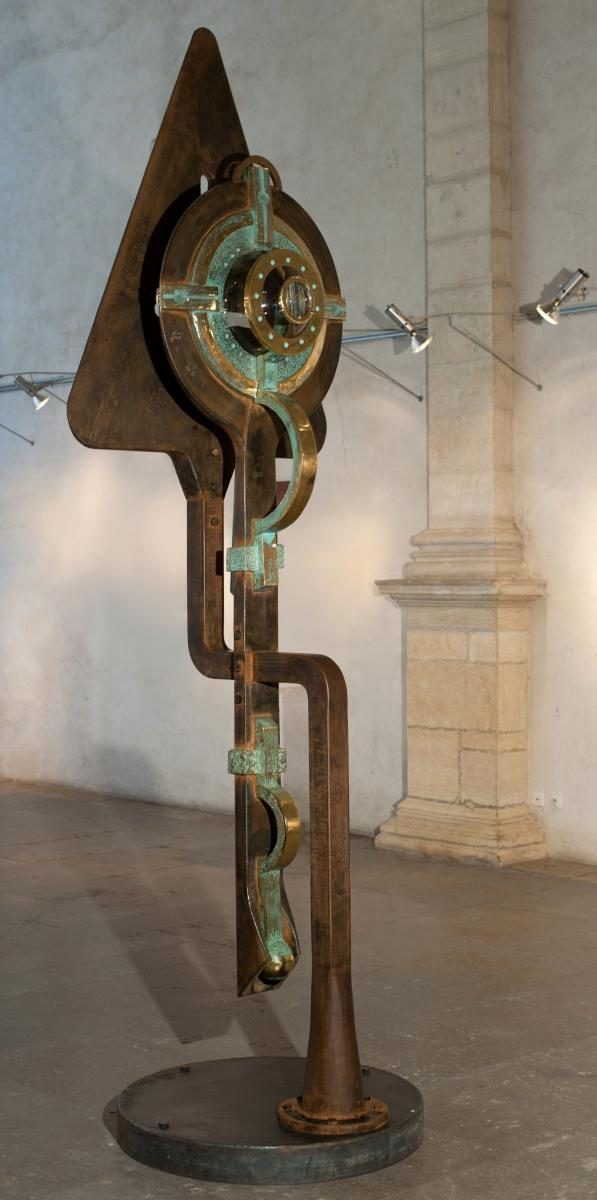 2011 Astrolabe 1 H=3m20 — sculpture de Paul Gonez